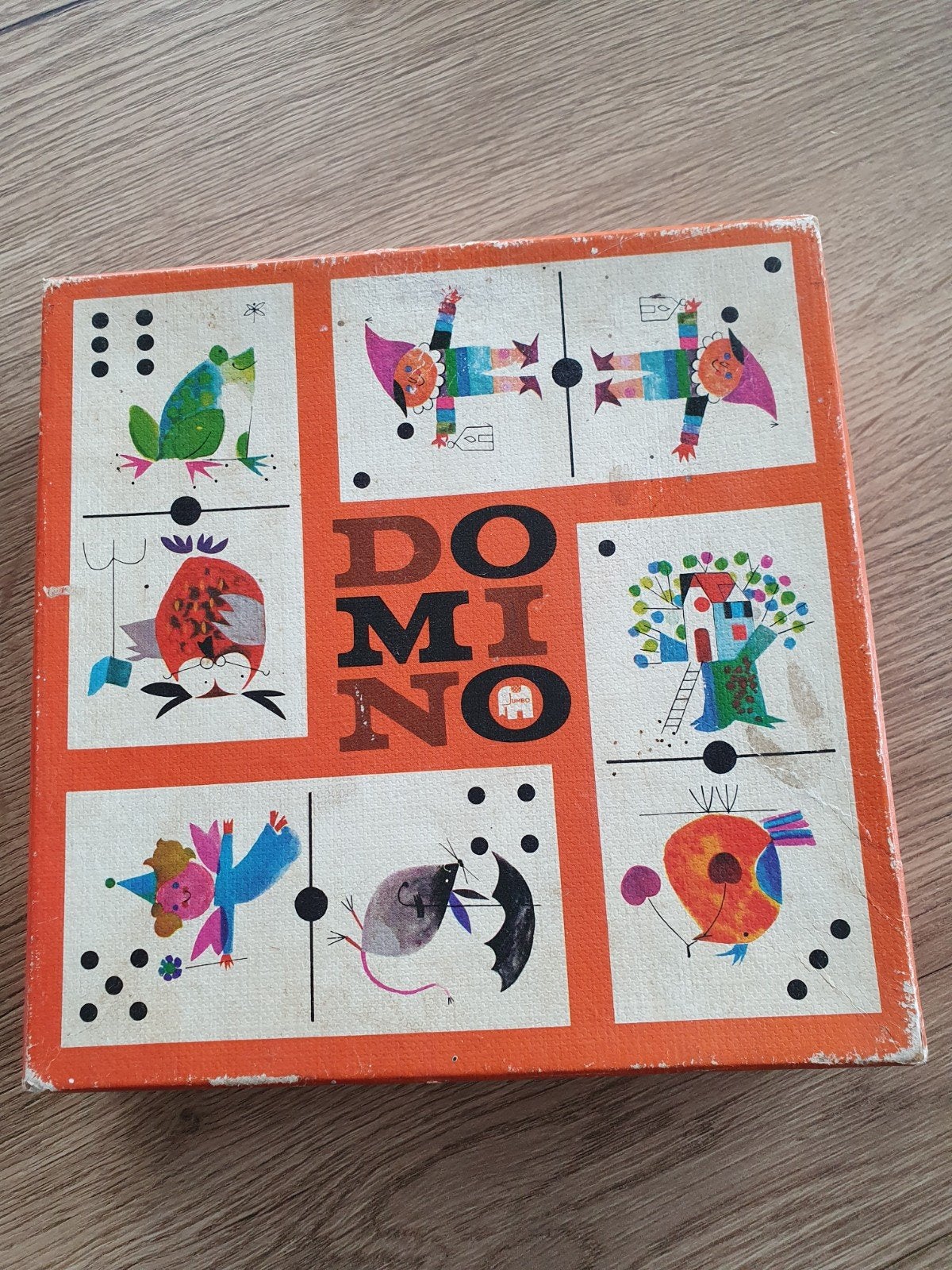 Jumbo domino nr 125 uit 1967, Ophalen of Verzenden, Gebruikt