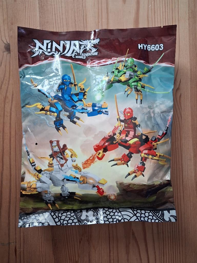 Ninjago draken + poppetjes, Ophalen of Verzenden, Nieuw