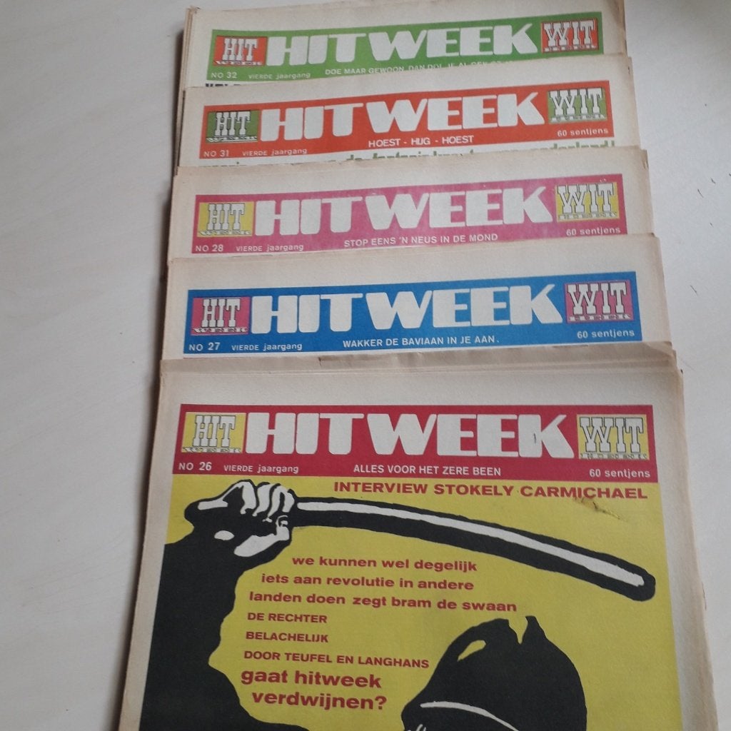 Tijdschrift Hitweek en Aloha    (35 exempl.), Verzenden, 1960 tot 1980, Nederland, Tijdschrift