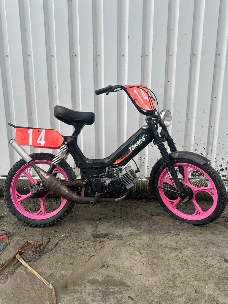 Tomos crossbrommer, Fietsen en Brommers, Brommers | Tomos, Ophalen of Verzenden