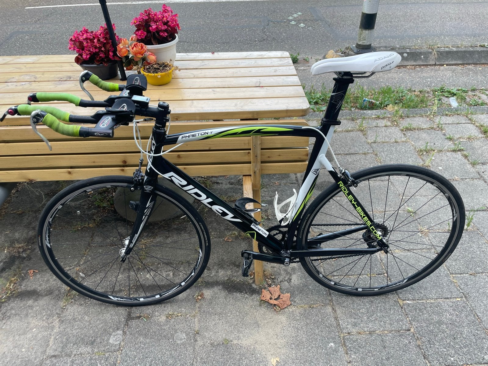 Ridley Phaeton-T Tijdritfiets shimano 105 + Adamo zadel, Fietsen en Brommers, Fietsen | Racefietsen, 28 inch, Aluminium, Zo goed als nieuw