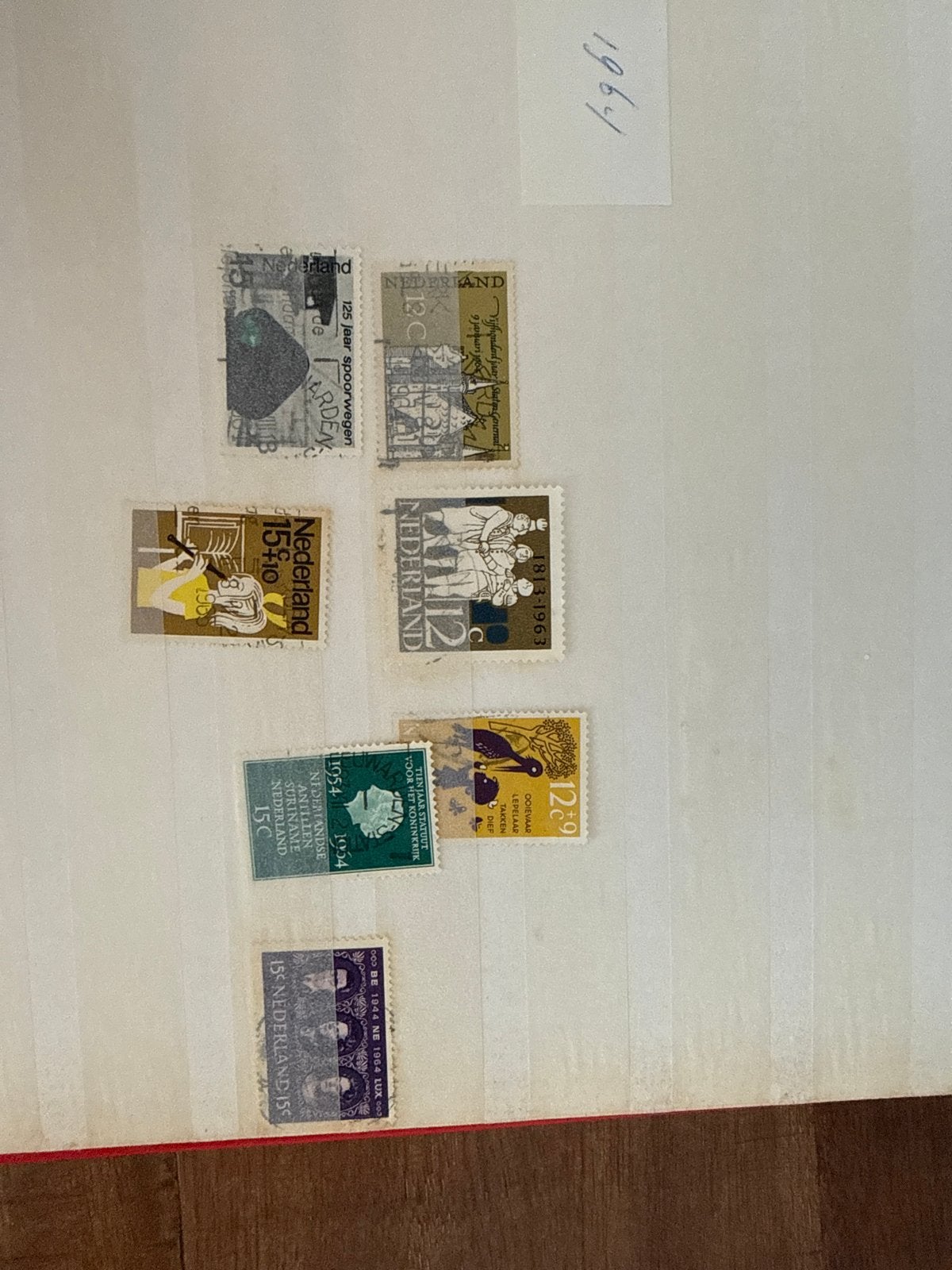 Nederlandse postzegels uit de jaren '50 en '60, Postzegels en Munten, Postzegels | Nederland, Ophalen of Verzenden, Na 1940, Gestempeld