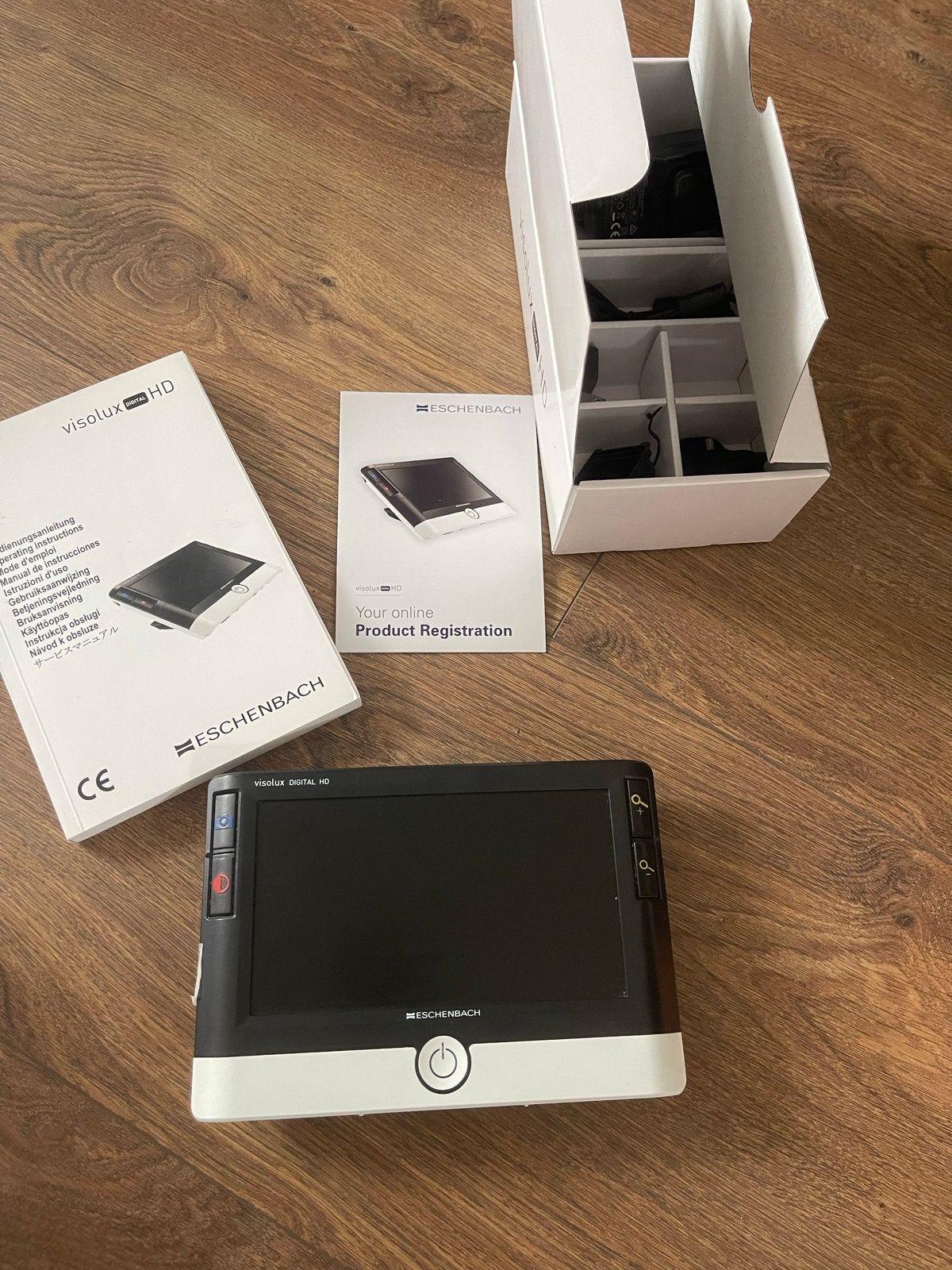 Eschenbach Visolux Digital HD - Elektronische Loep, Ophalen of Verzenden, Zo goed als nieuw, Vergrootglas of Loep