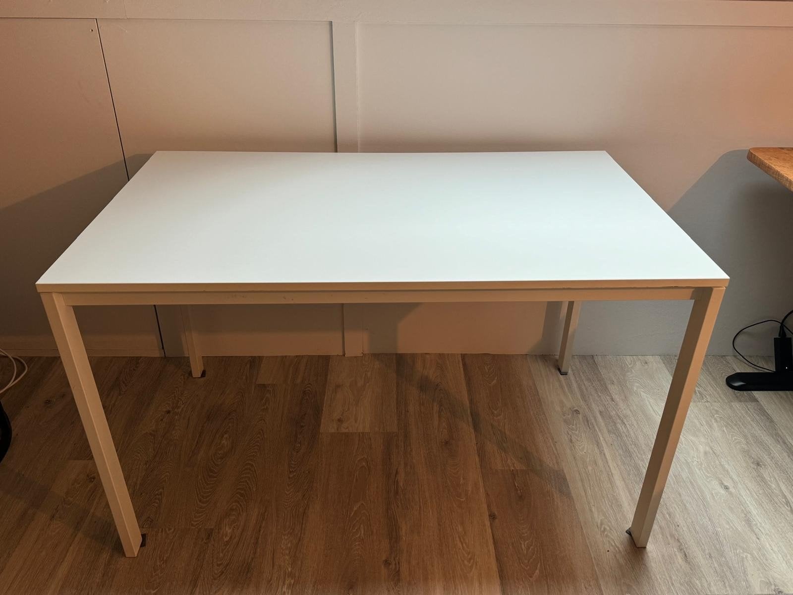 IKEA Melltorp tafel, wit, 125x75x74 cm, Ophalen, 100 tot 150 cm, Modern, Scandinavisch, 50 tot 100 cm