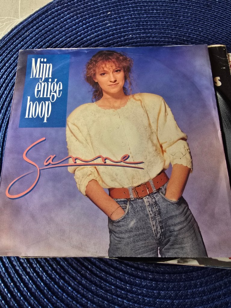 sanne mijn enige hoop / kleren kiezen, Verzenden, Gebruikt, 7 inch, Levenslied of Smartlap