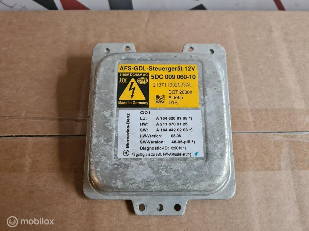 Mercedes W164 Xenon module A1648208185, Gebruikt, Ophalen of Verzenden