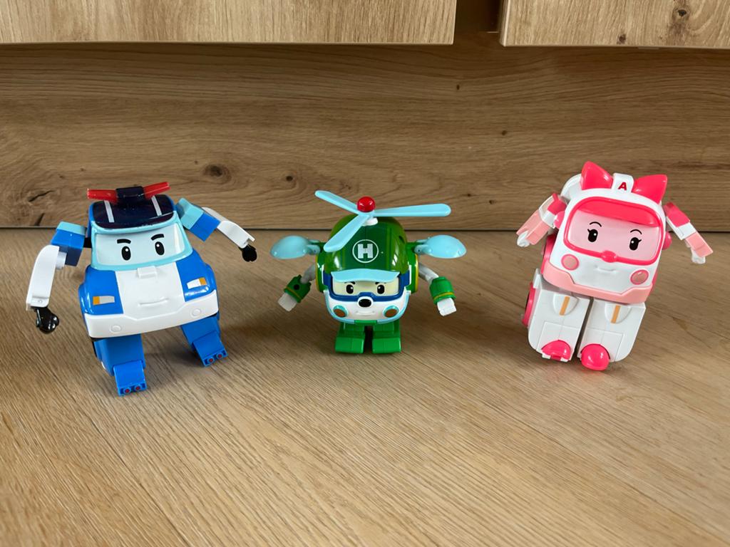 Robocar Poli, Amber en Heli voertuigen/transformers, Overige generaties, Ophalen, Gebruikt, Overige rassen