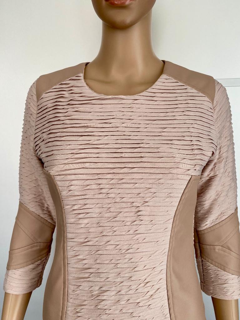 G330 SuperTrashh maat S=36 jurk jurkje roze/beige, Kleding | Dames, Jurken, Supertrash, Ophalen of Verzenden, Zo goed als nieuw