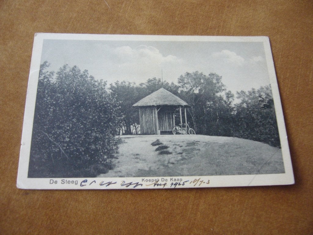 DE STEEG  =  KOEPEL DE KAAP, Verzamelen, Ansichtkaarten | Nederland, Ophalen of Verzenden, 1920 tot 1940, Ongelopen, Gelderland