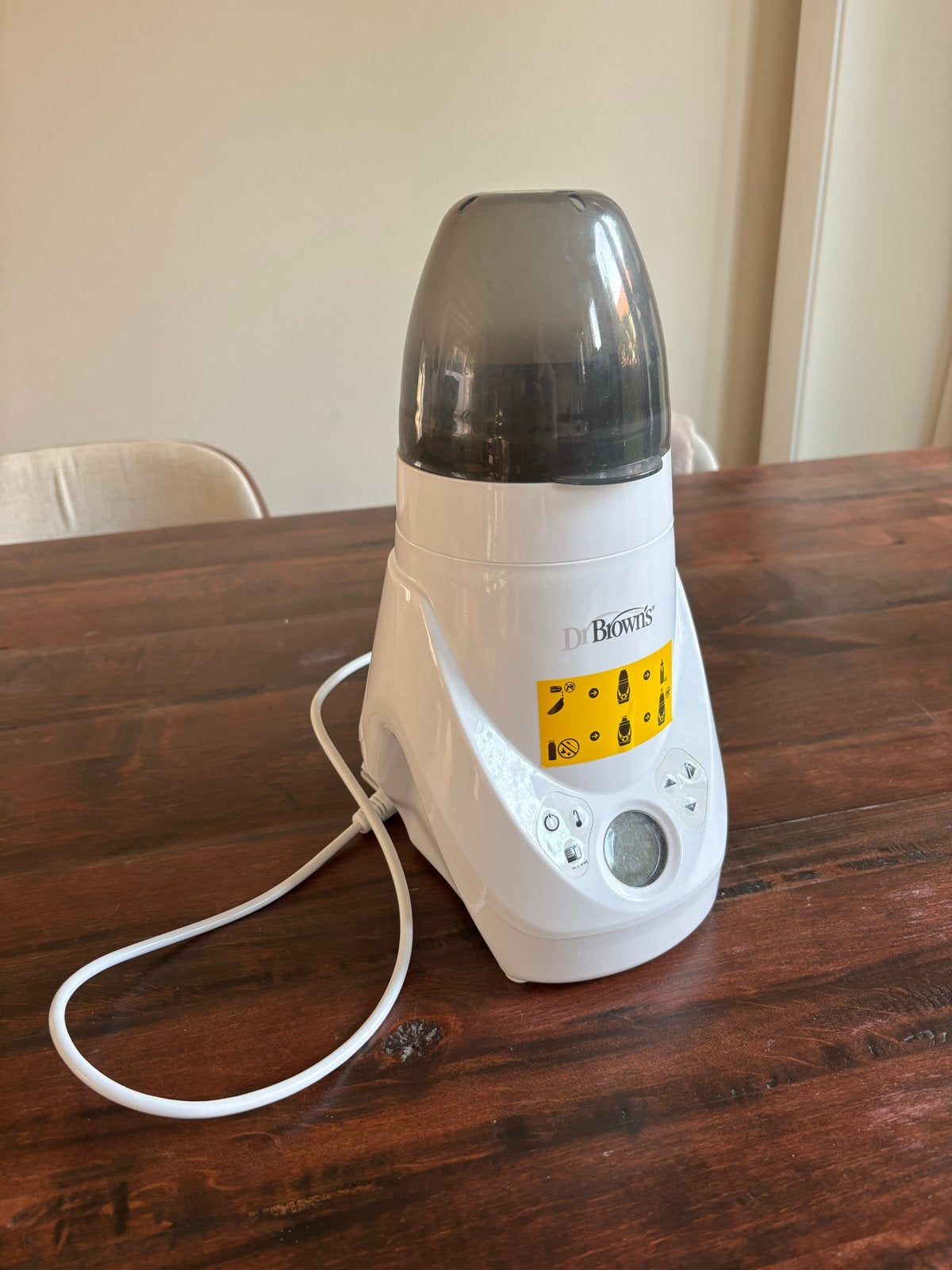 Dr. Brown's Flessenwarmer en -sterilisator (zgan), Ophalen of Verzenden, Zo goed als nieuw, Flessen- of potjesverwarmer, Dr. Brown's
