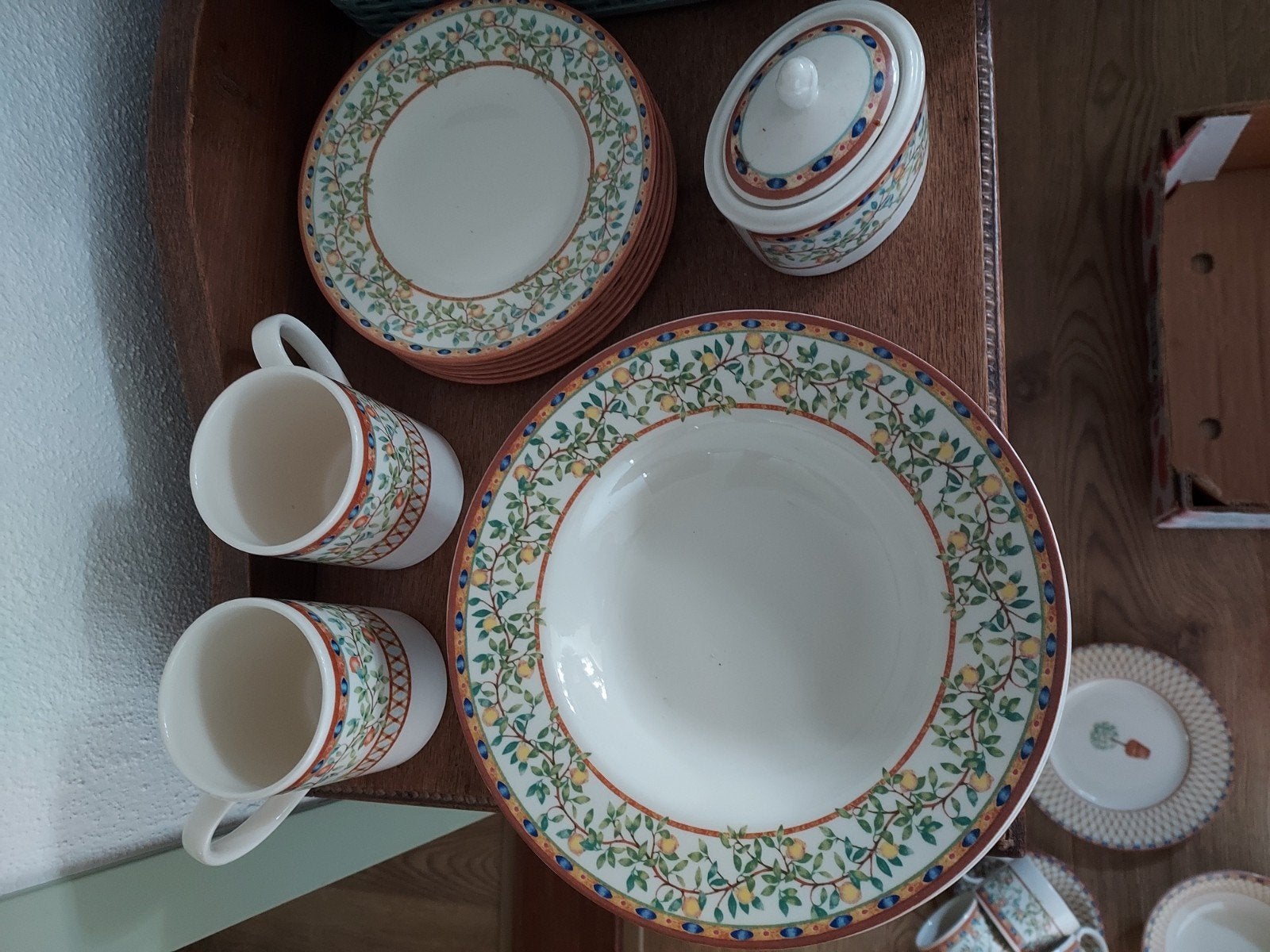 Johnson bros lemon tree  servies, Ophalen