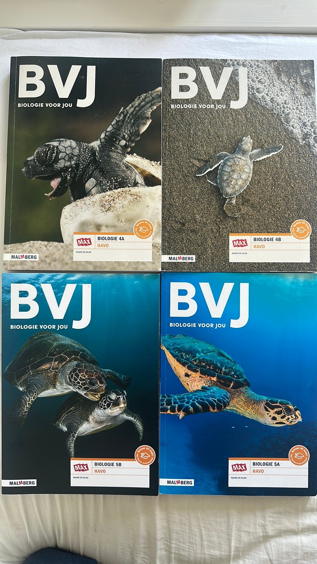 HAVO Biologie – Biologie Voor Jou 4&5 Malmberg set, Boeken, Schoolboeken, Ophalen of Verzenden, Zo goed als nieuw, HAVO, Biologie