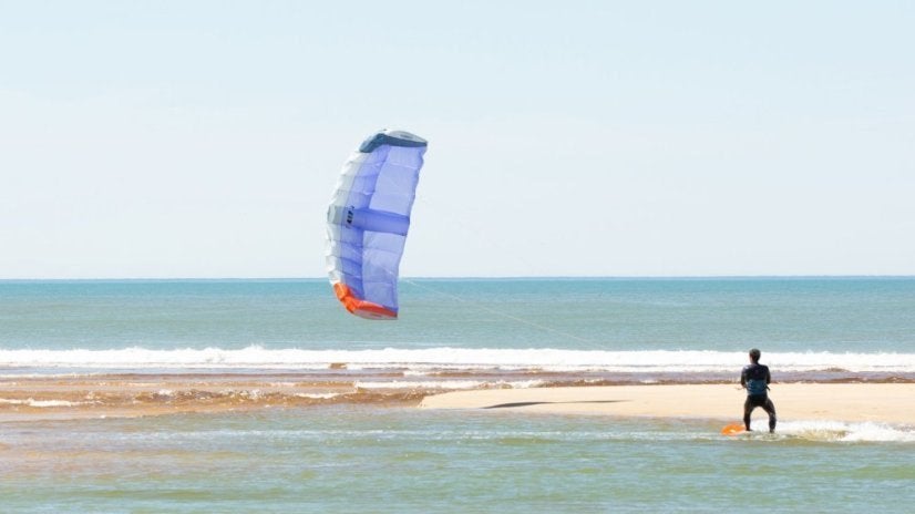 Flysurfer Hybrid2 - 8m, Watersport en Boten, 8 m², Geen board, Ophalen of Verzenden, Zo goed als nieuw
