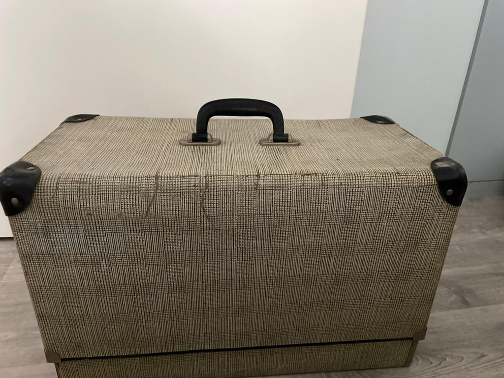 Vintage Anker naaimachine met koffer en accessoires, Ophalen of Verzenden