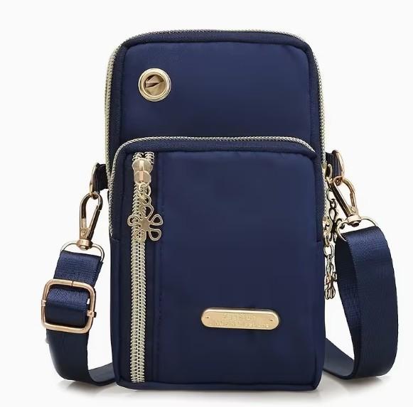Kleine telefoon tas voor dames., Verzenden, Nieuw, Blauw, Overige typen