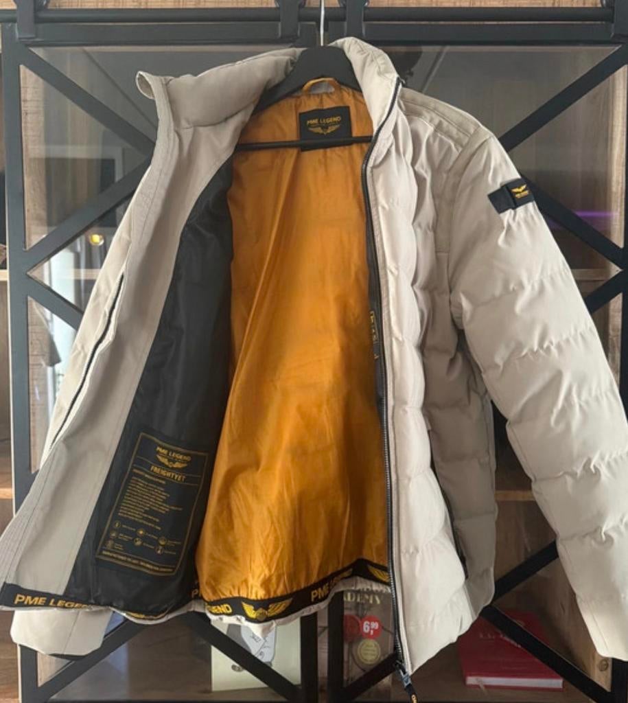 PME Legend winterjas M, Ophalen of Verzenden, Zo goed als nieuw, Overige maten, Beige