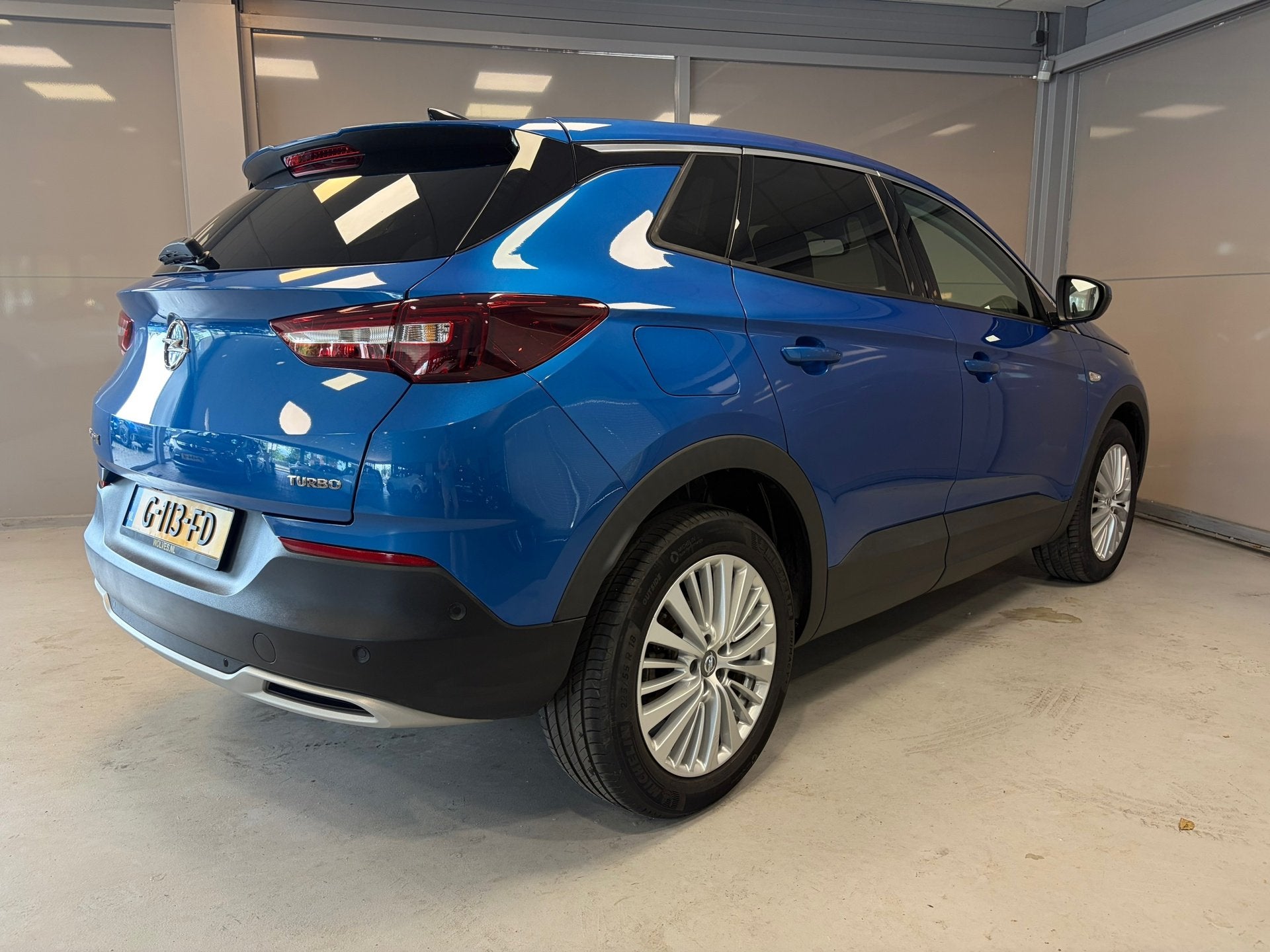 Opel Grandland X 1.2 Turbo Innovation | | CLIMA | NAVI | CAM, Auto's, Voorwielaandrijving, Gebruikt, 1199 cc, Blauw