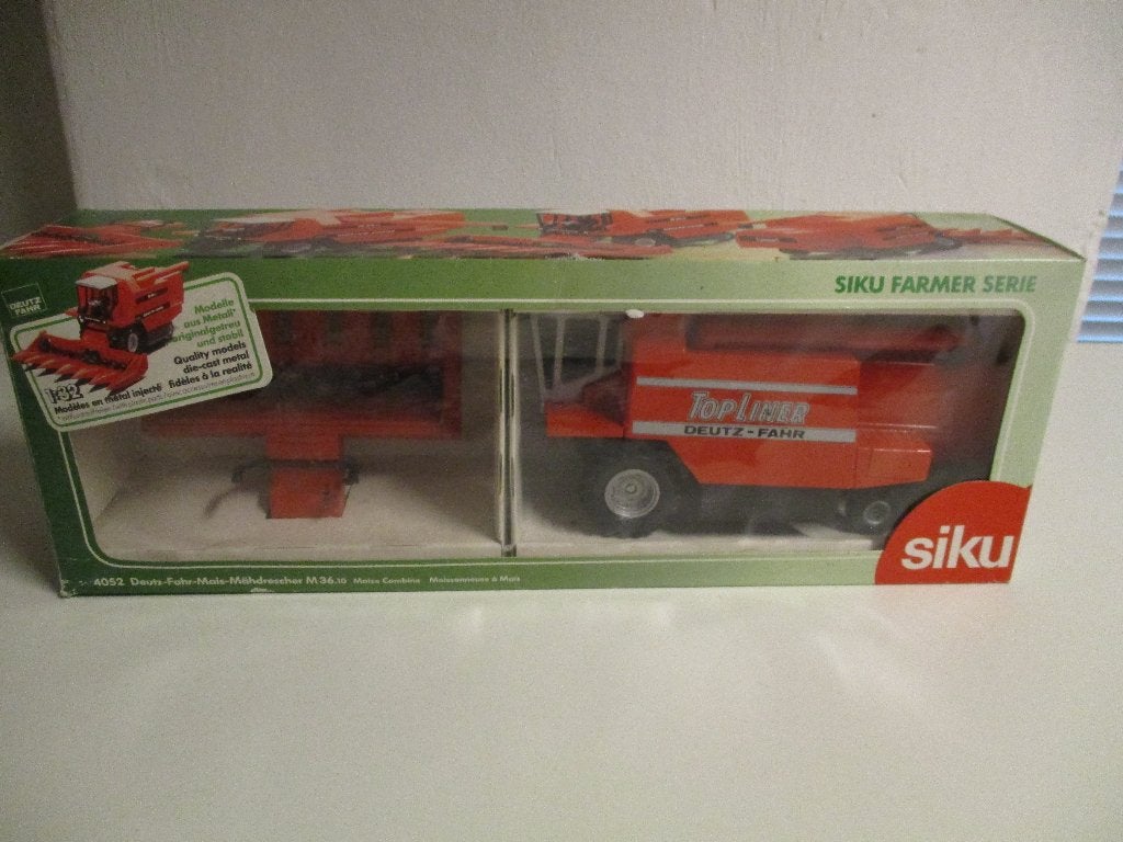 Siku Deutz Fahr Topliner combine, Ophalen of Verzenden, Zo goed als nieuw, Tractor of Landbouw, SIKU