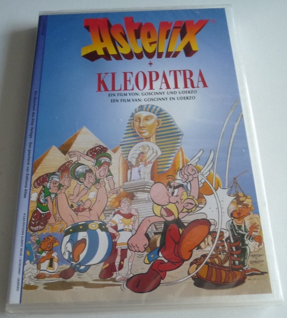 DVD ASTERIX EN KLEOPATRA, FILM, SCROOGS,DE LORD OF THE LAKES, Avontuur, Verzenden, Alle leeftijden, Overige typen