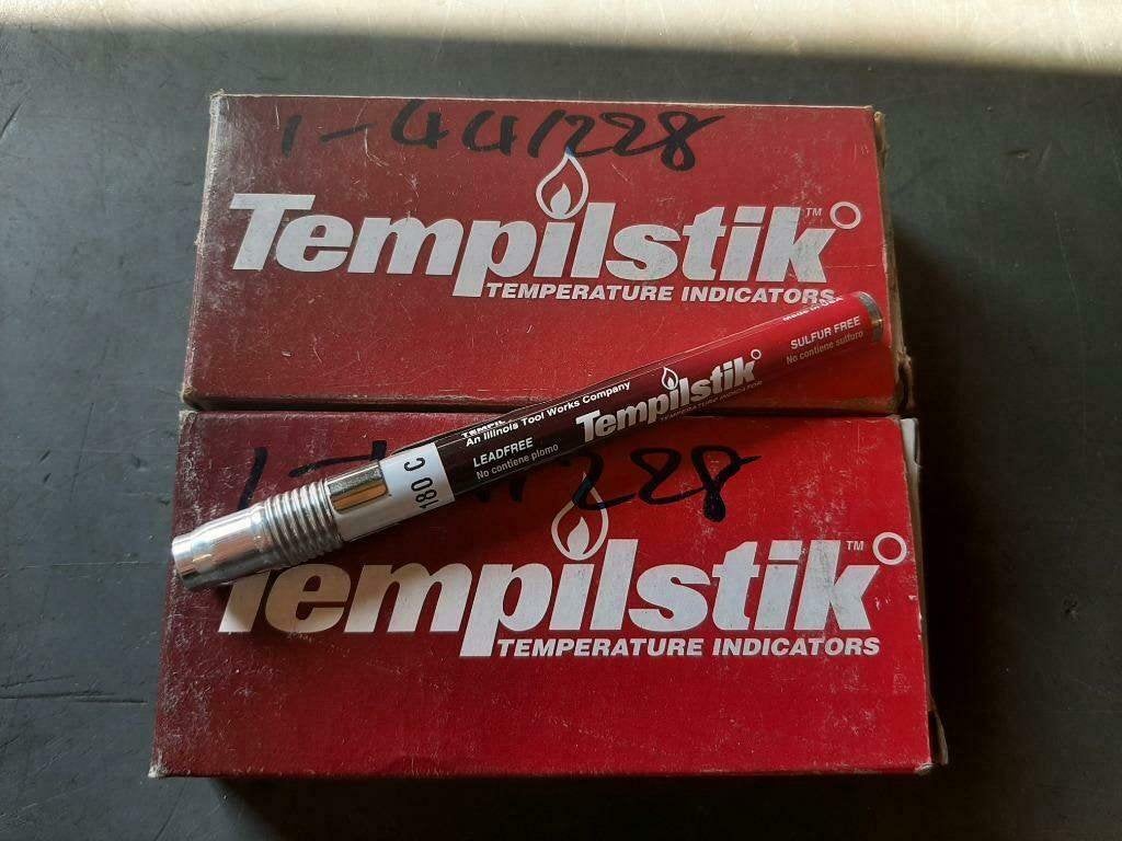 19x Tempilstik 180c Temperateurstick krijt krijtjes NIEUW!, ., Nieuw, Ophalen of Verzenden, .