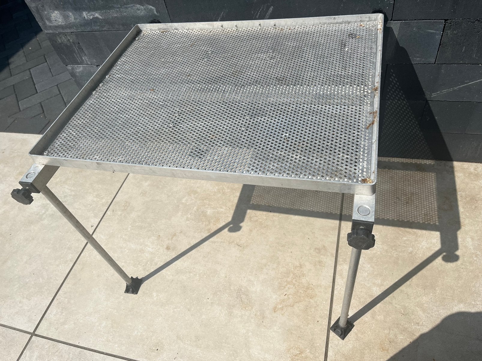 Aluminium vis tafel, Watersport en Boten, Ophalen, Gebruikt