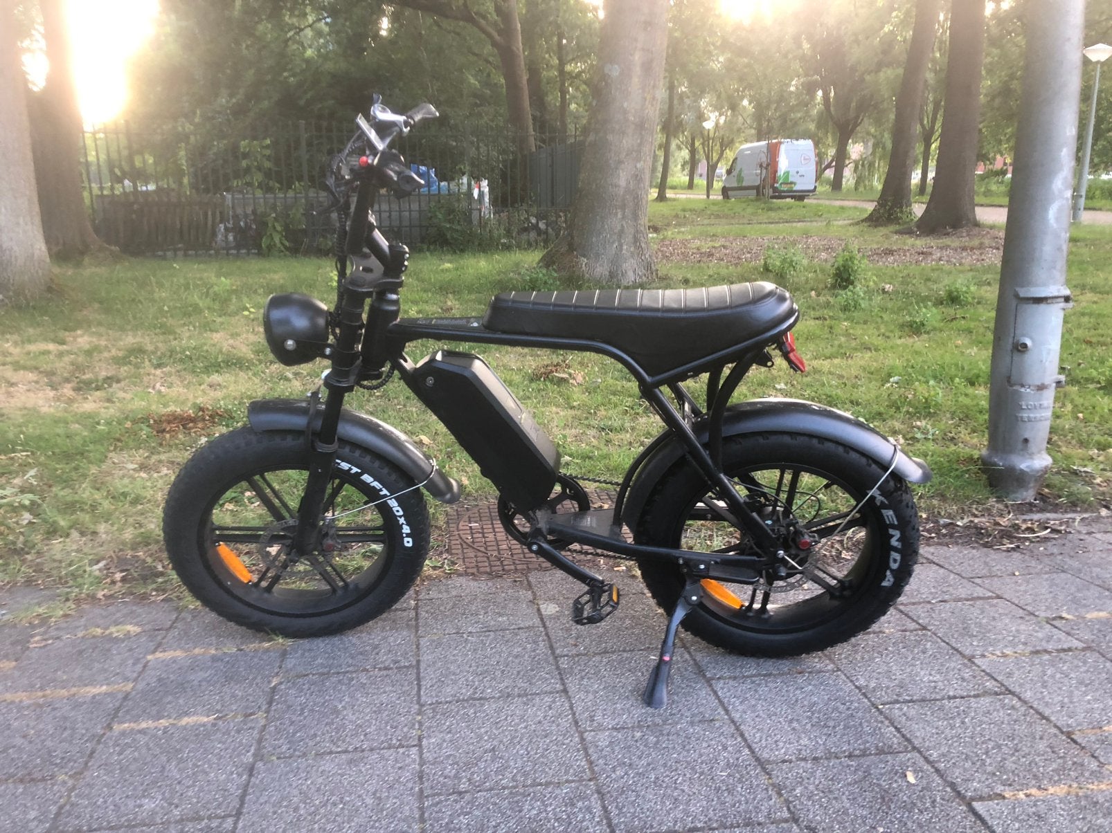Fatbike OUXI V8 2.0, Zo goed als nieuw, 59 cm of meer, 50 km per accu of meer, Ophalen