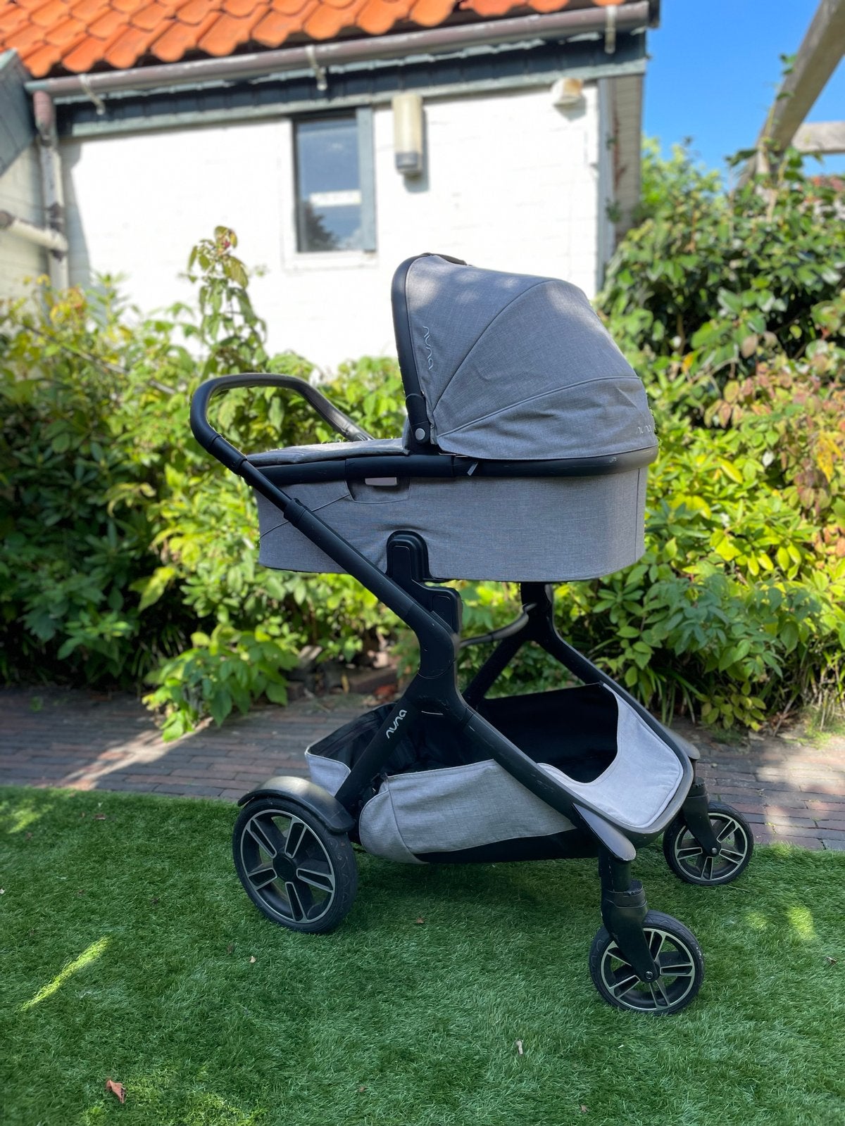 Nuna kinderwagen met baby- en kidsinzet (duowagen), Gebruikt, Duowagen, Combiwagen, Ophalen