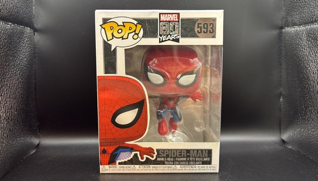 Funko Pop Marvel 80 Years Spider-Man #593, Ophalen of Verzenden, Nieuw