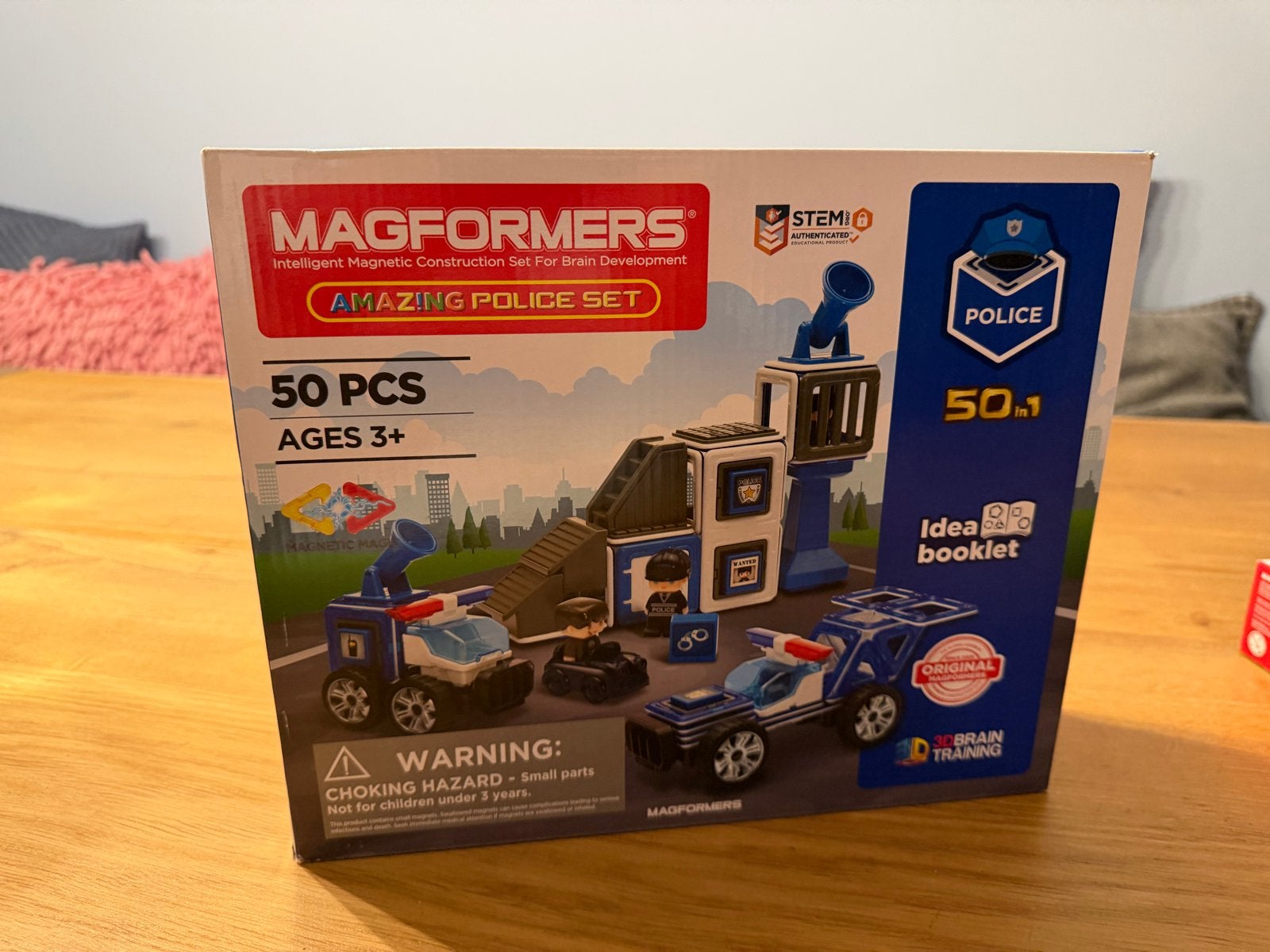 Magformers Amazing Police Set 50 stuks - Nieuw in doos, Kinderen en Baby's, Ophalen of Verzenden, Nieuw, Overige merken