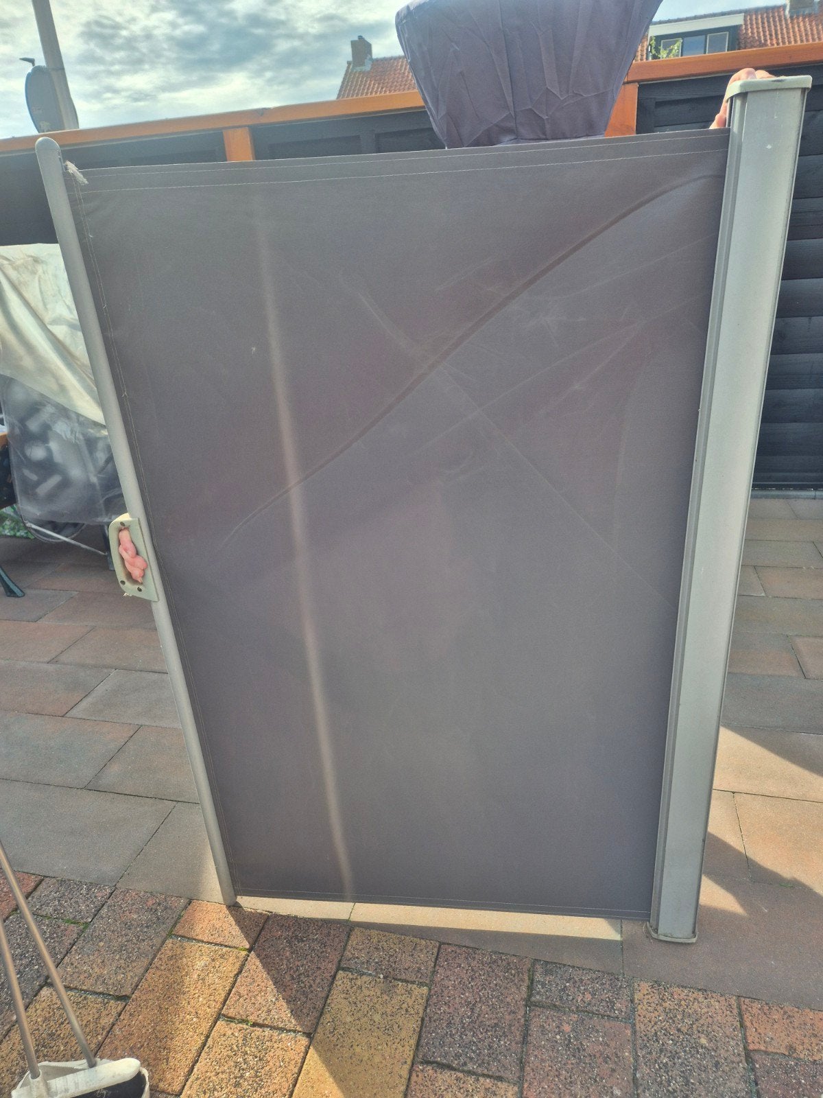 SCHERM UITTREKBAAR TUIN OF BALKON, Ophalen, Gebruikt, 200 cm of meer, 150 tot 200 cm