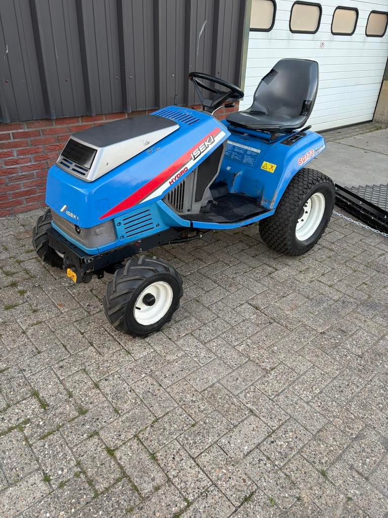 Iseki minitrekker, Ophalen, Gebruikt, Elektrische starter, Minder dan 90 cm