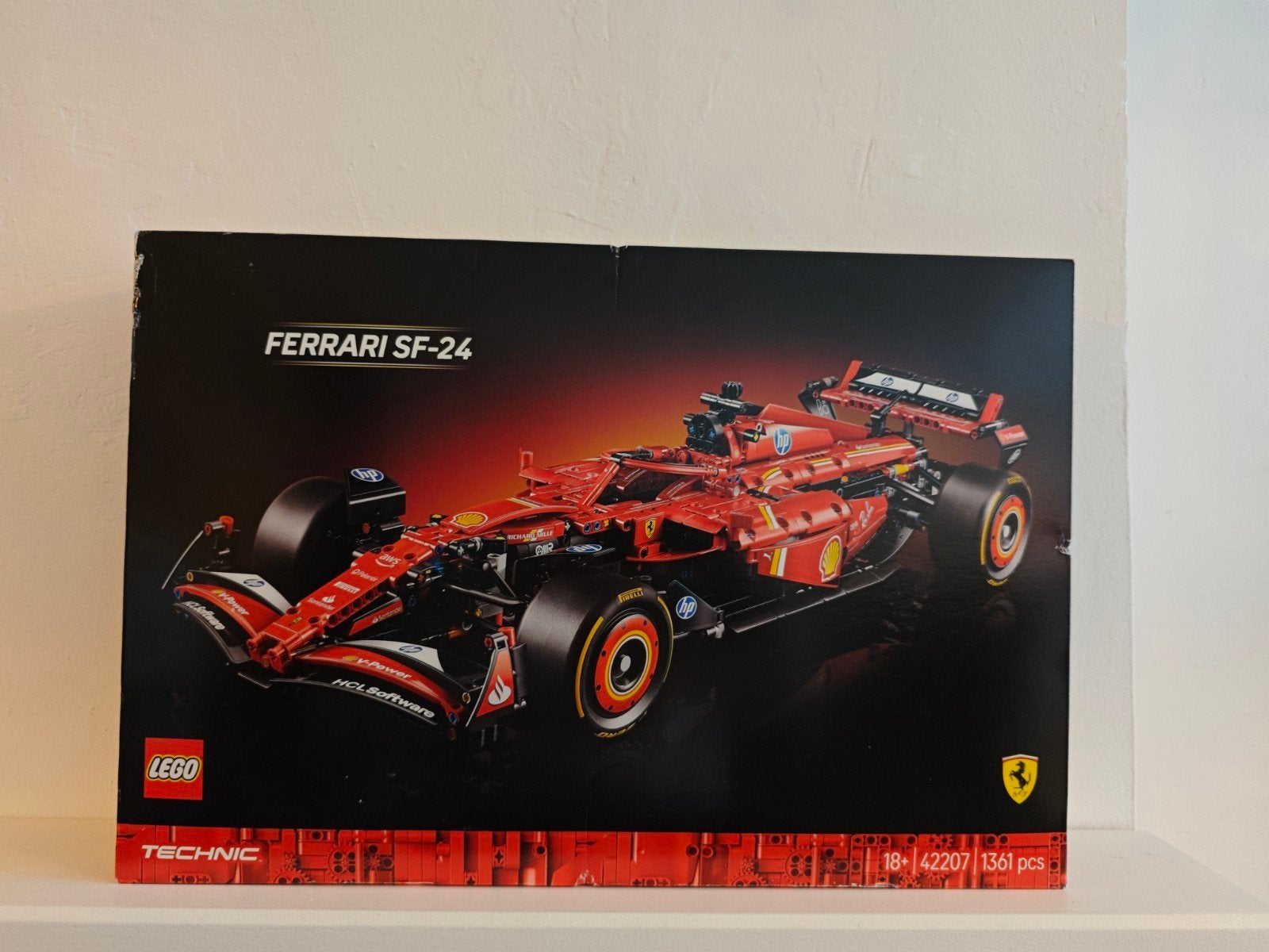 LEGO 42207 Technic Ferrari SF-24 F1 auto nieuw, Ophalen, Nieuw, Losse stenen, Lego
