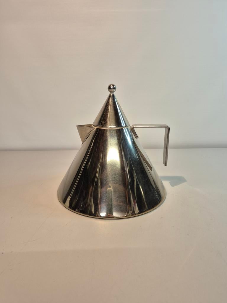 Alessi fluitketel van aldo rossi 1986, Antiek en Kunst, Kunst | Designobjecten, Ophalen of Verzenden