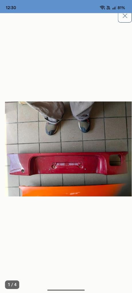 Kentekenplaathouder bumper origineel honda crx delsol, Ophalen, Nieuw, Honda, Bumper