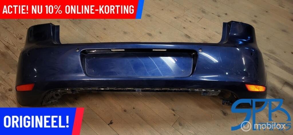 VW GOLF 6 VI LD5Q ACHTERBUMPER 4x PDC 5K6807421 BUMPER KRAS