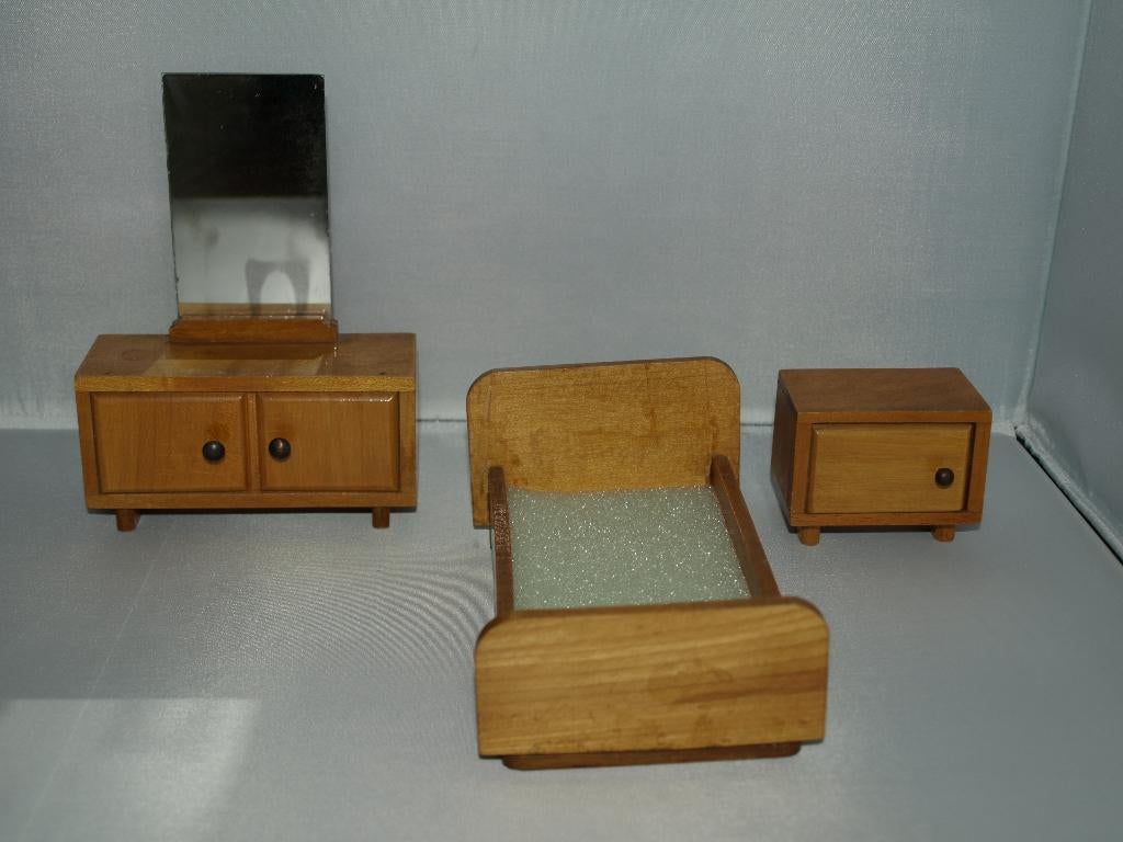 MEUBELTJES POPPENHUIS, Verzamelen, Poppenhuizen en Toebehoren, Ophalen of Verzenden, Gebruikt, Poppenhuis