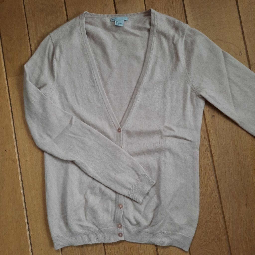 H&M vest lila roze cashmere maat L - nieuw -, Maat 38/40 (M), H&M Divided, Nieuw, Ophalen of Verzenden