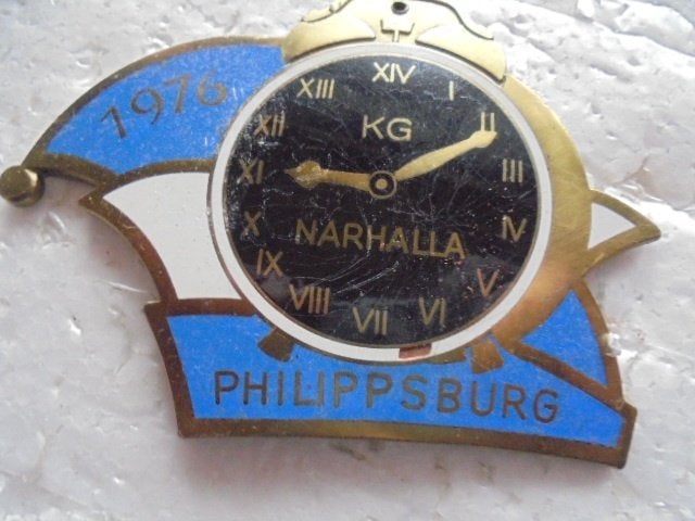 carnavalsmedaille: 1976 KG NAHALLA PHILIPPSBURG, Verzenden, Overige materialen