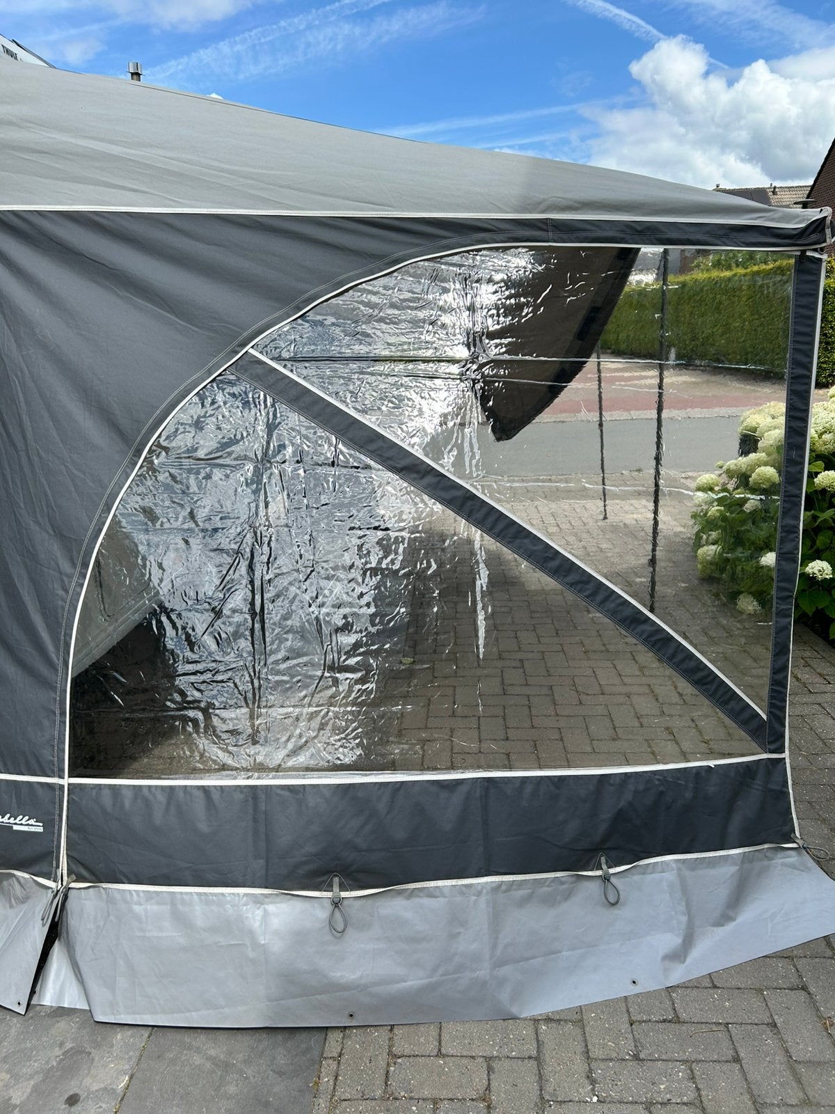 Isabella caravanluifel i z.g.st met glasfiber frame Sunshine, Ophalen of Verzenden, Gebruikt