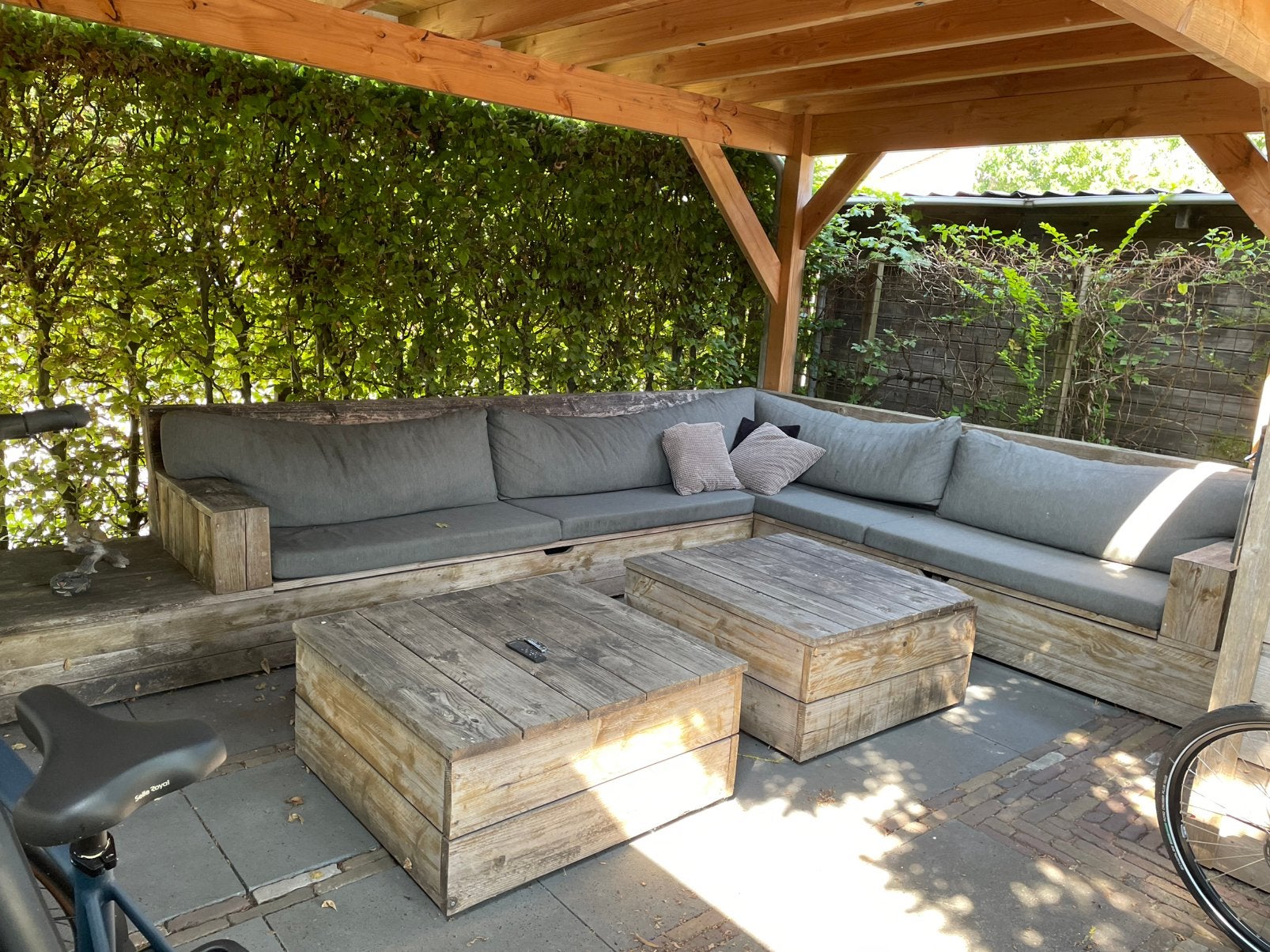 Loungeset, Ophalen, Gebruikt, Bank, 8 zitplaatsen
