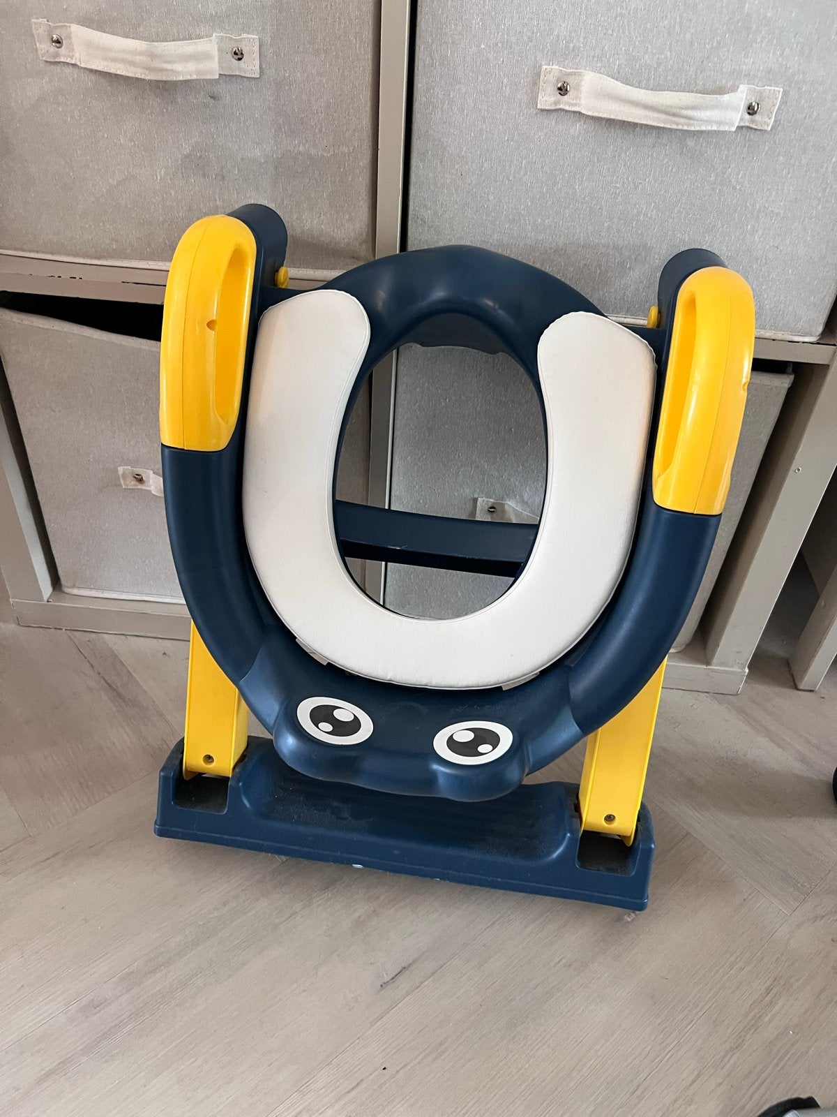 WC-trainer / Potje voor kinderen wc trappetje, Ophalen of Verzenden, Gebruikt