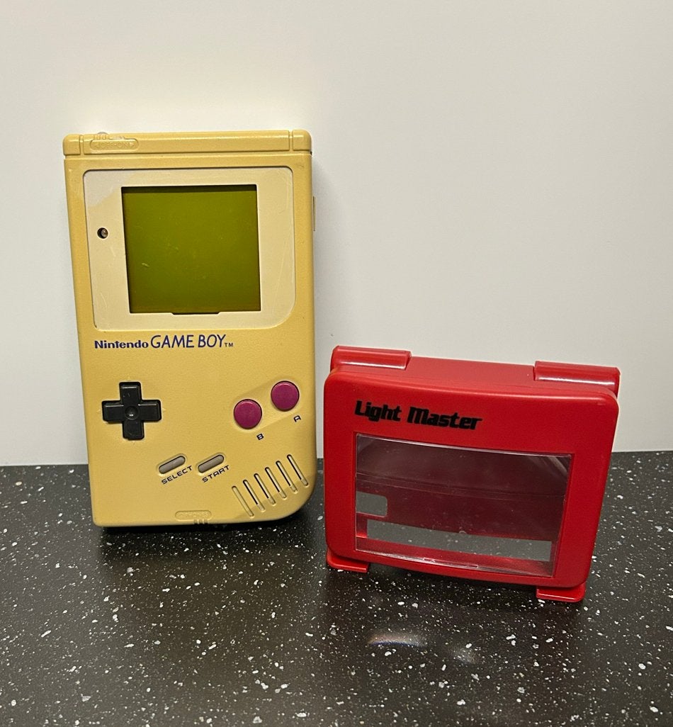 Nintendo Game Boy Classic met vergrootglas, Ophalen of Verzenden, Gebruikt, Game Boy Classic