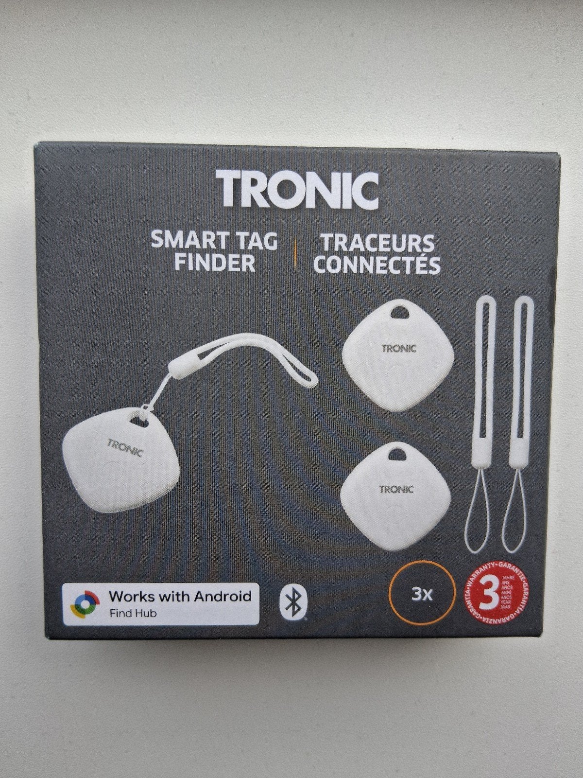 Tronic Smart Tag Finder (3 stuks) - Bluetooth Trackers, Telecommunicatie, Mobiele telefoons | Toebehoren en Onderdelen, Ophalen