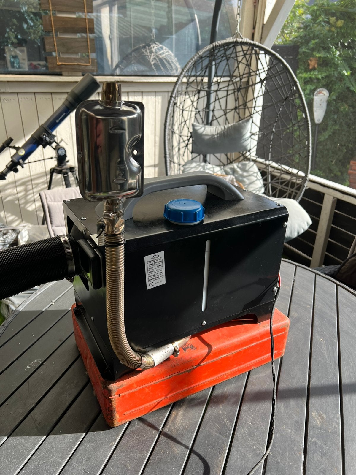 Nieuwe dieselkachel/standkachel alleen uitgeprobeerd 8kw, Ophalen, Zo goed als nieuw