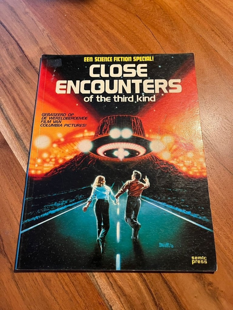 CLOSE ENCOUNTERS OF THE THIRD KIND FILMSPECIAL 1E DRUK 1978, Boeken, Eén stripboek, Ophalen of Verzenden, Zo goed als nieuw