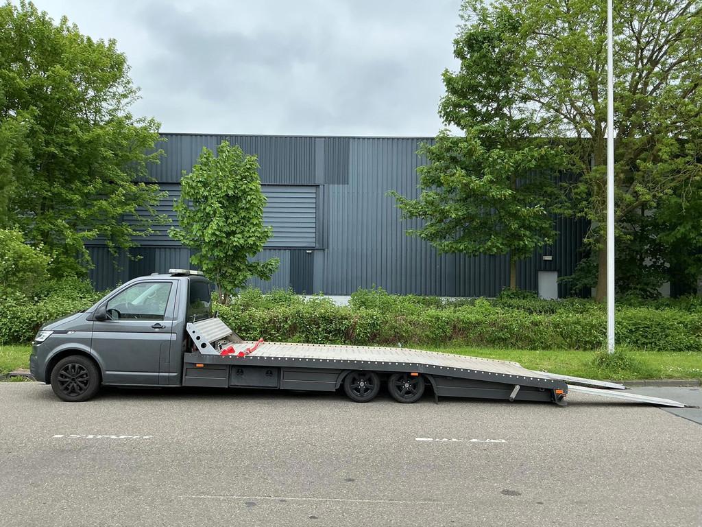 Volkswagen TRANSPORTER OPRIJWAGEN 1680kg laad vermogen HYDRO, Auto's, Bestelauto's, Voorwielaandrijving, Stof, Gebruikt, 4 cilinders