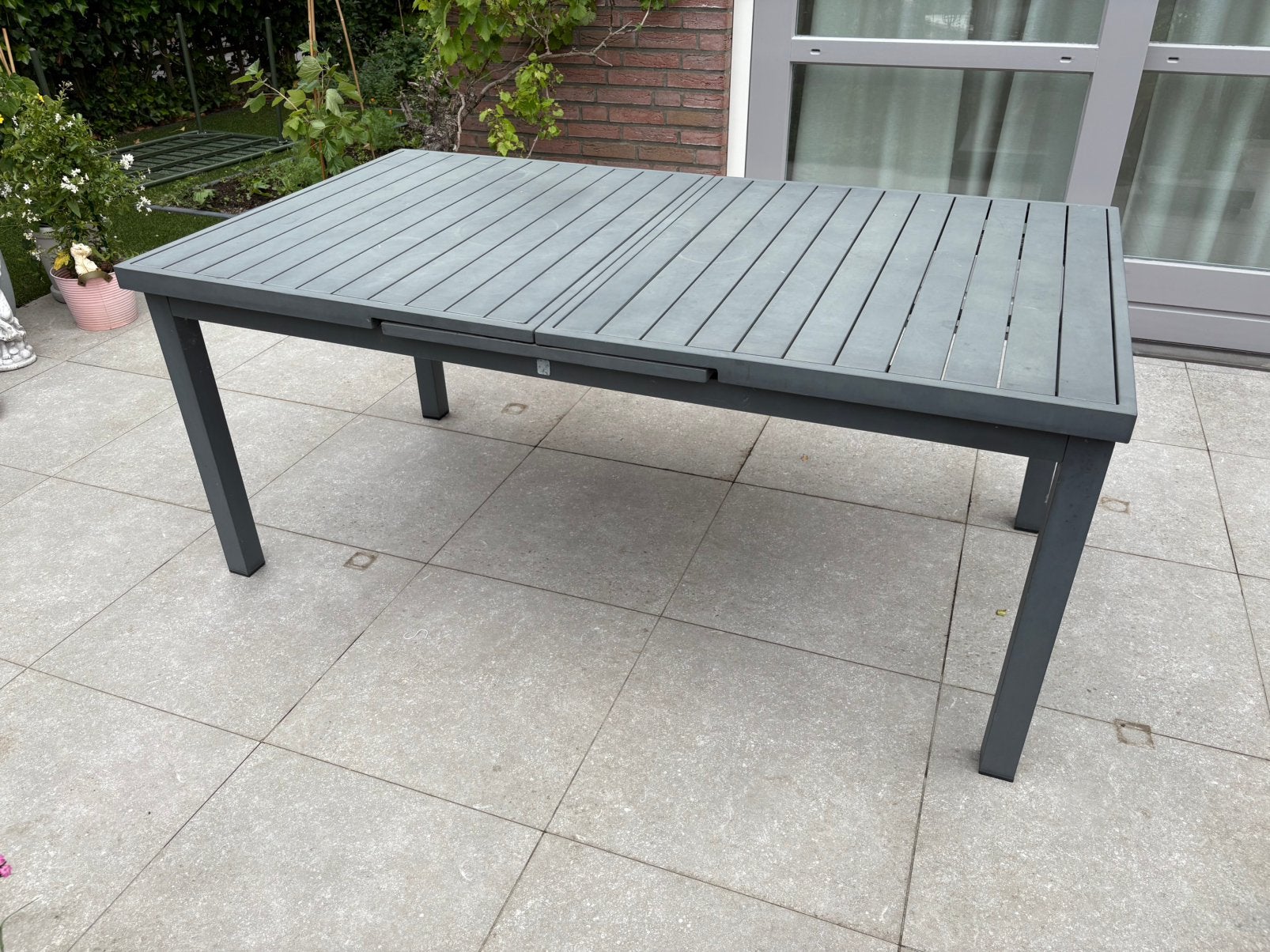 Tuintafel intratuin 180 x 100 cm, Ophalen, Gebruikt, Rechthoekig, Hout