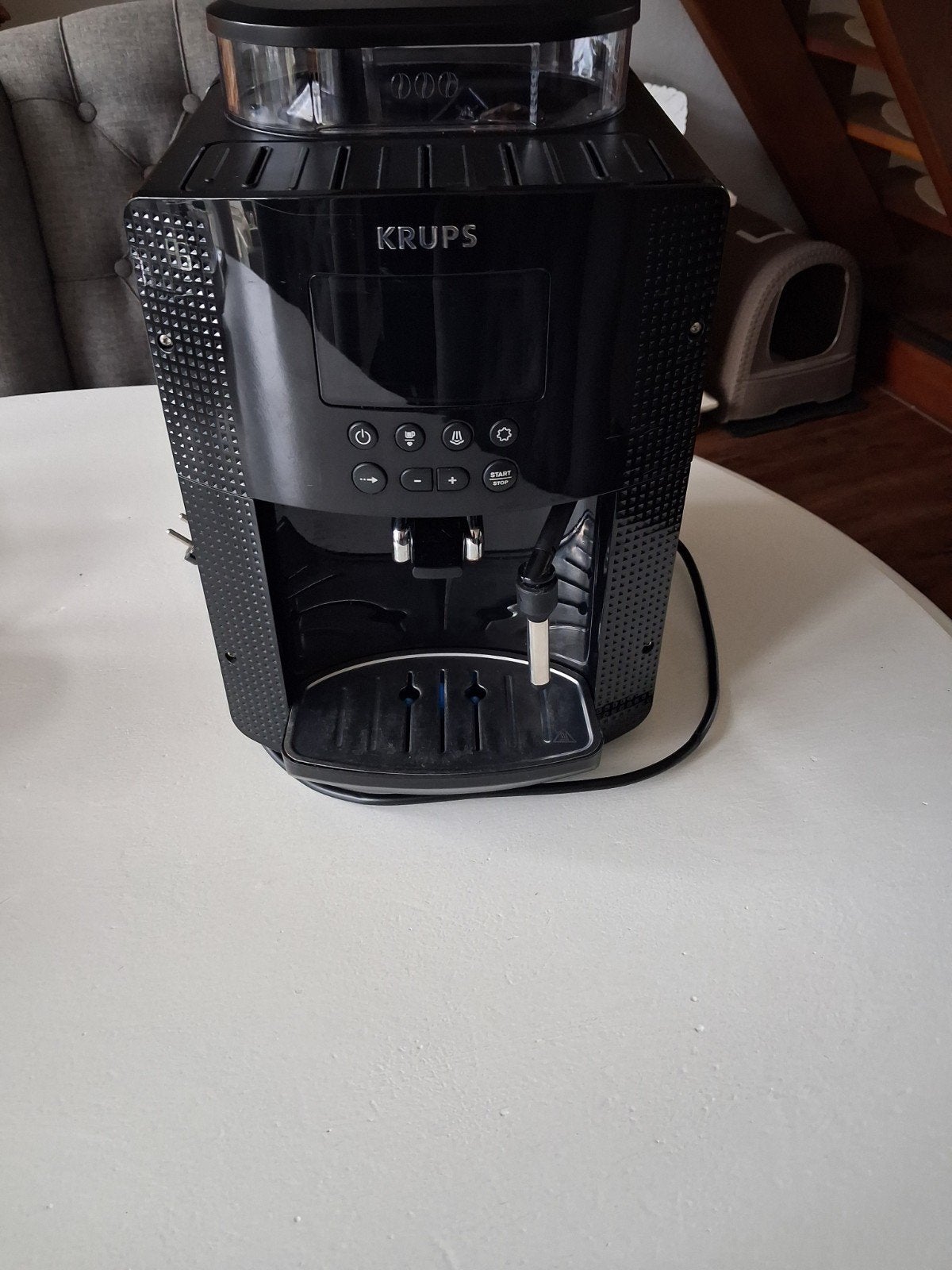 krups ea8150 bonen automaat, Ophalen of Verzenden, Gebruikt, Krups, Koffiebonen