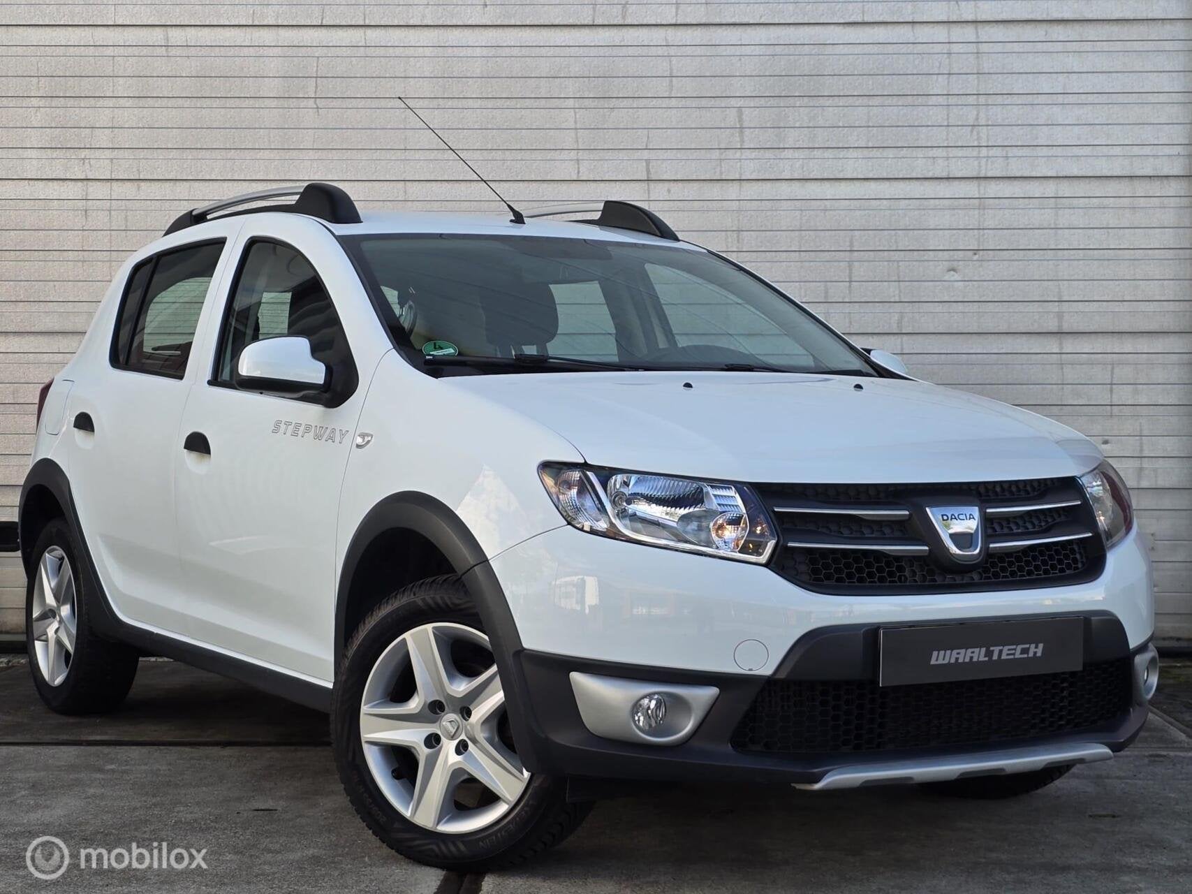Dacia Sandero 0.9 TCe Stepway Laureate Trekhaak Pdc Cruise, Auto's, 898 cc, Euro 6, Wit, Bedrijf