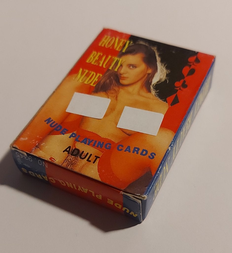 erotische pin-up speelkaarten #3, Ophalen of Verzenden, Zo goed als nieuw, Speelkaart(en)